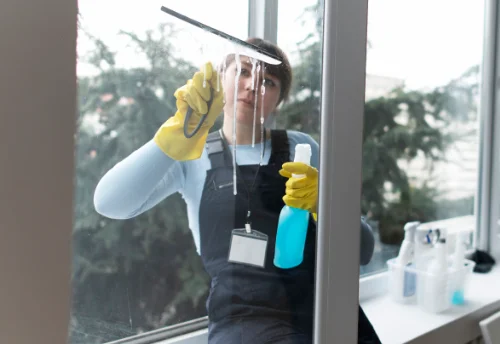 Nettoyage de vitres intérieures et extérieures à Massignac